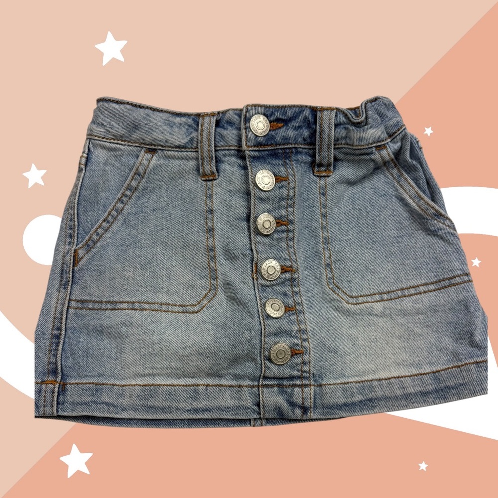 Cat & Jack Blue Denim mini Skirt